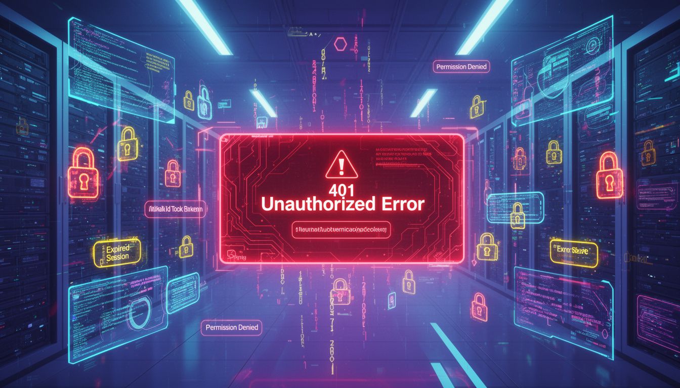 Unauthorizedエラーの主な原因