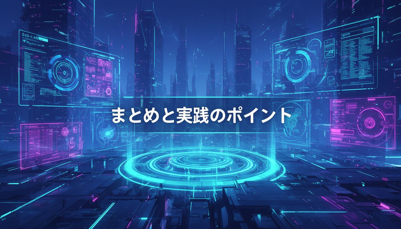 まとめと実践のポイント