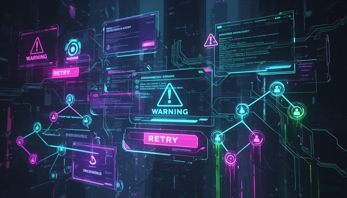 エラーハンドリングとリトライ機能