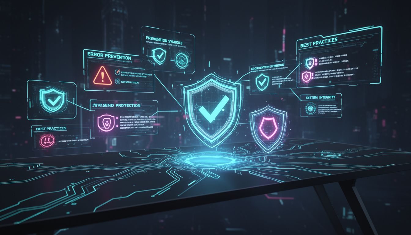 エラー回避のポイント