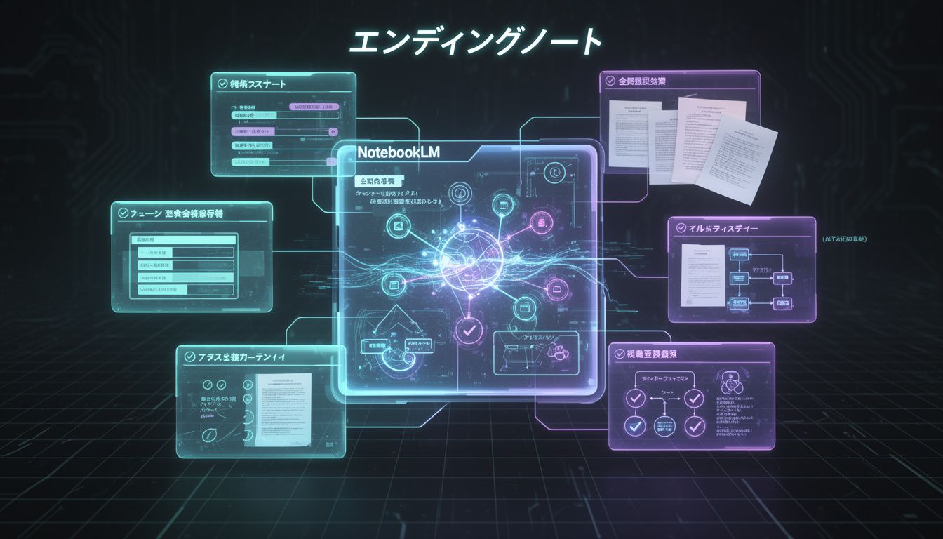 エンディングノートの基本構成とNotebookLMでの活用法