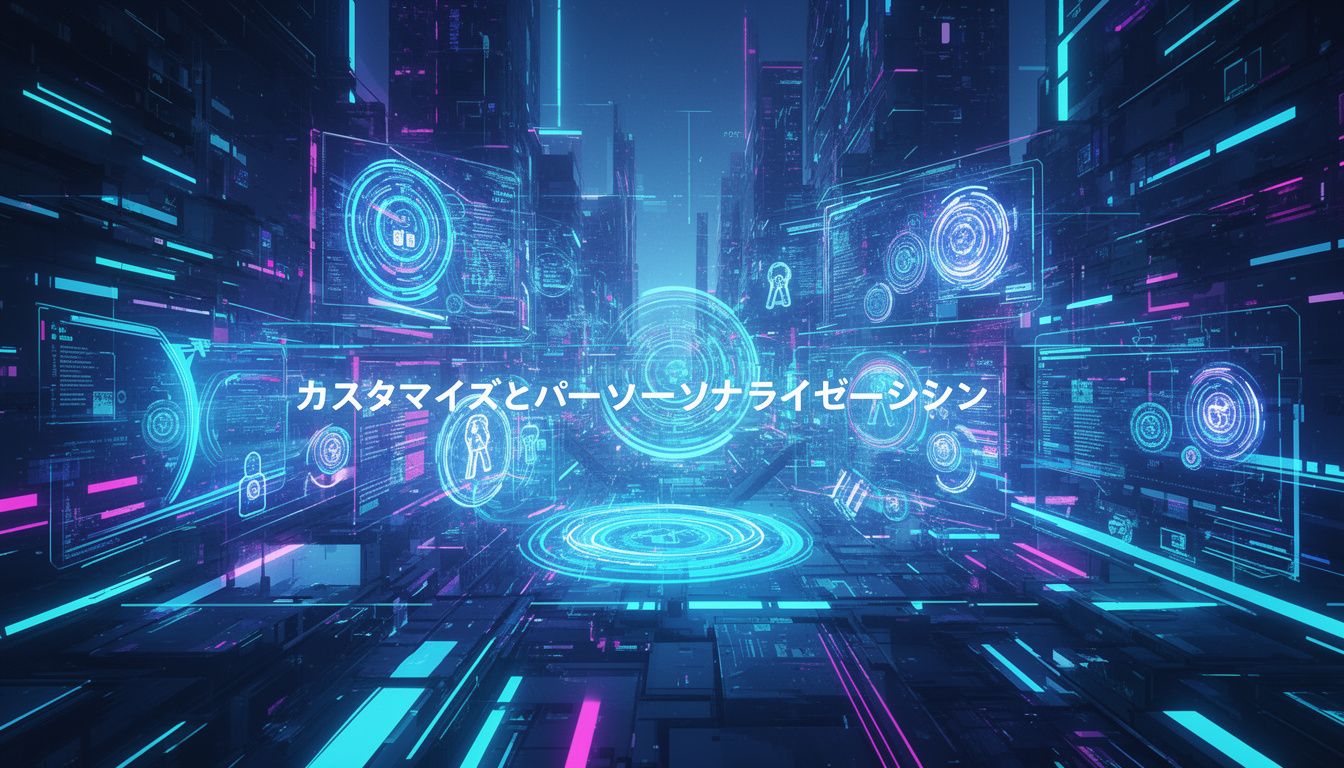 カスタマイズとパーソナライゼーション