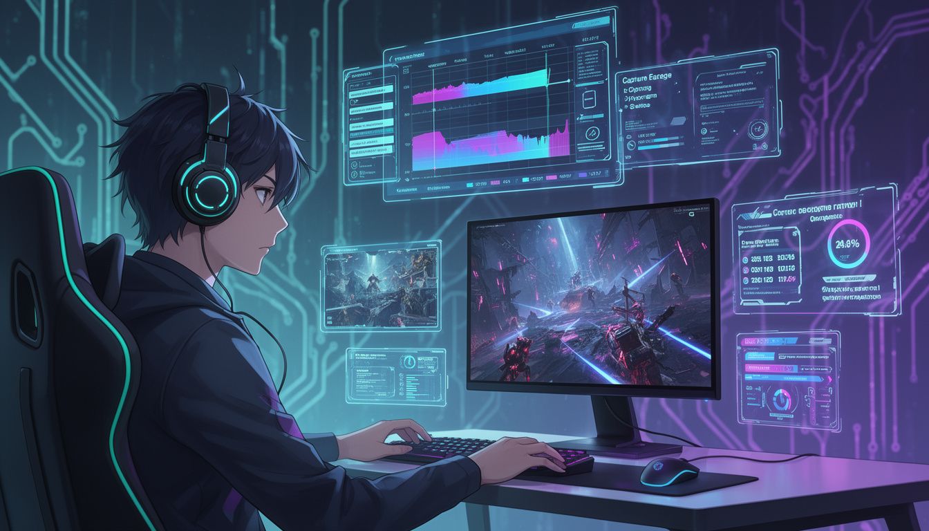 ゲーム実況における計画的なキャプチャ戦略