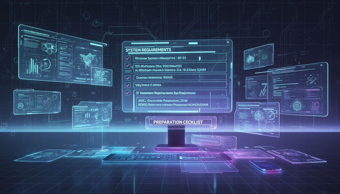 システム要件と事前準備