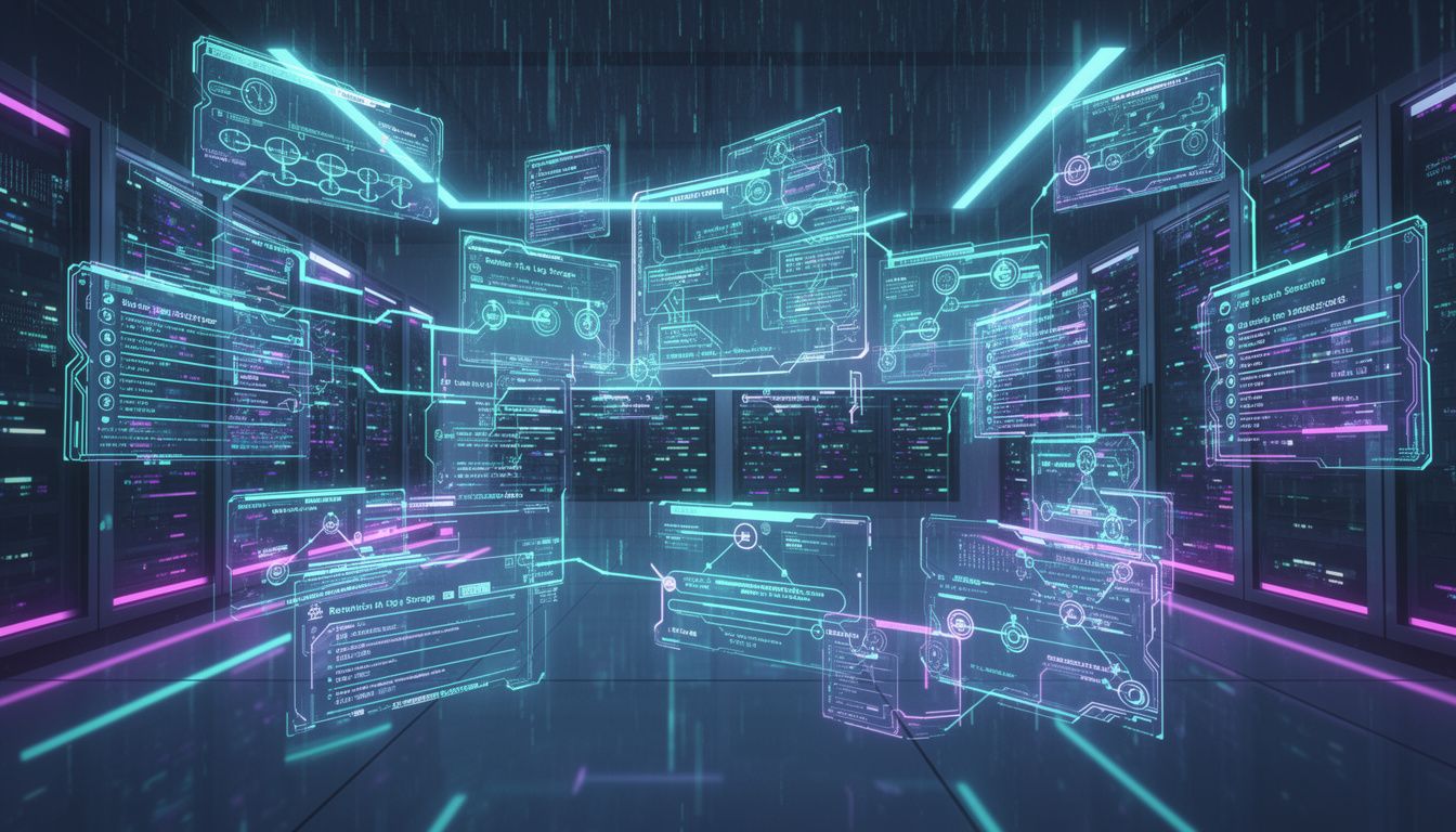 ログデータの長期保存と効率的な検索