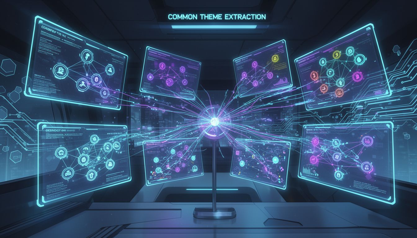 共通テーマ抽出のテクニック