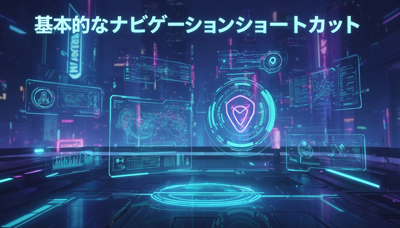 基本的なナビゲーションショートカット