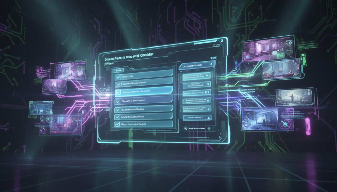 場面別準備リストの自動生成機能