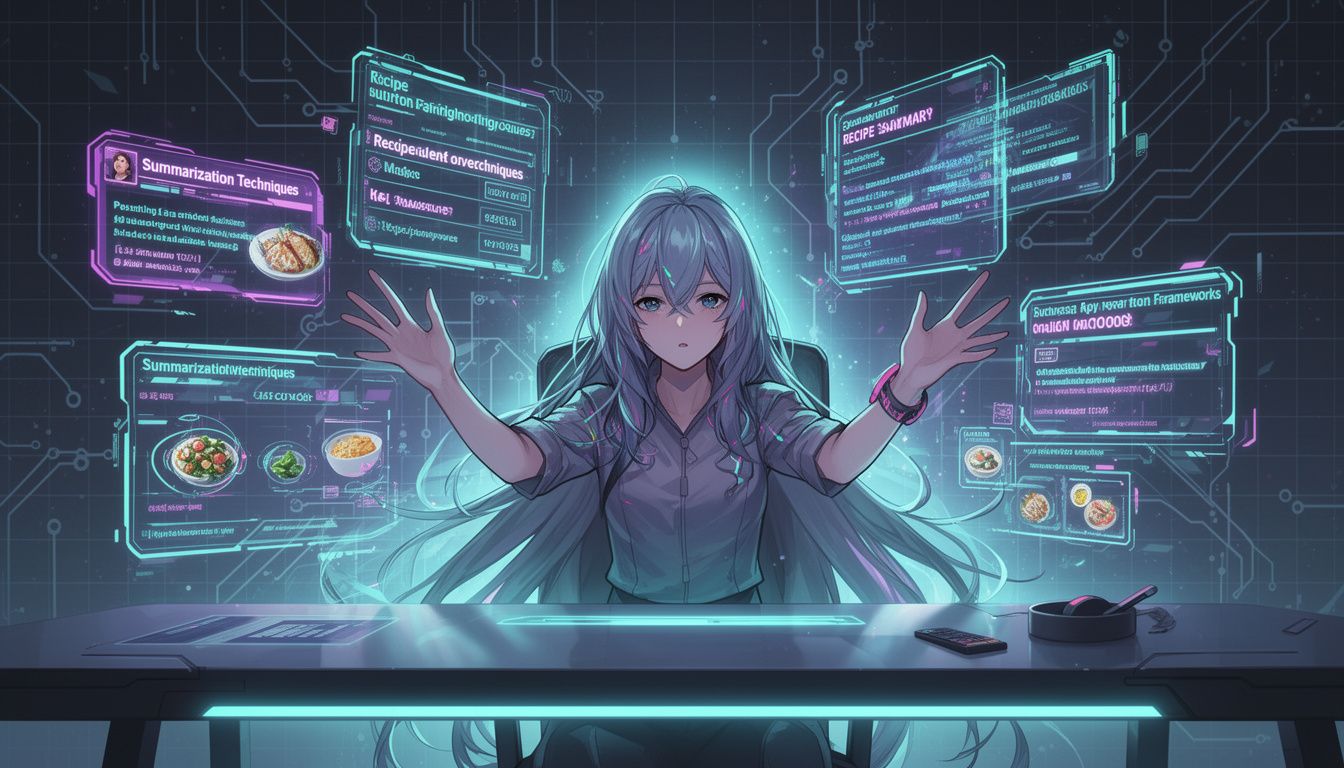 料理ブログの要約テクニック