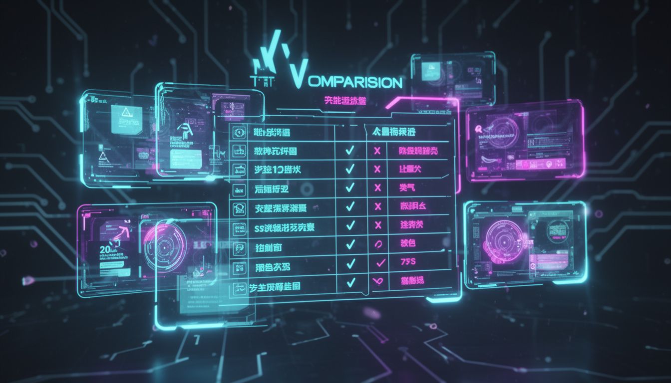 機能別詳細比較表
