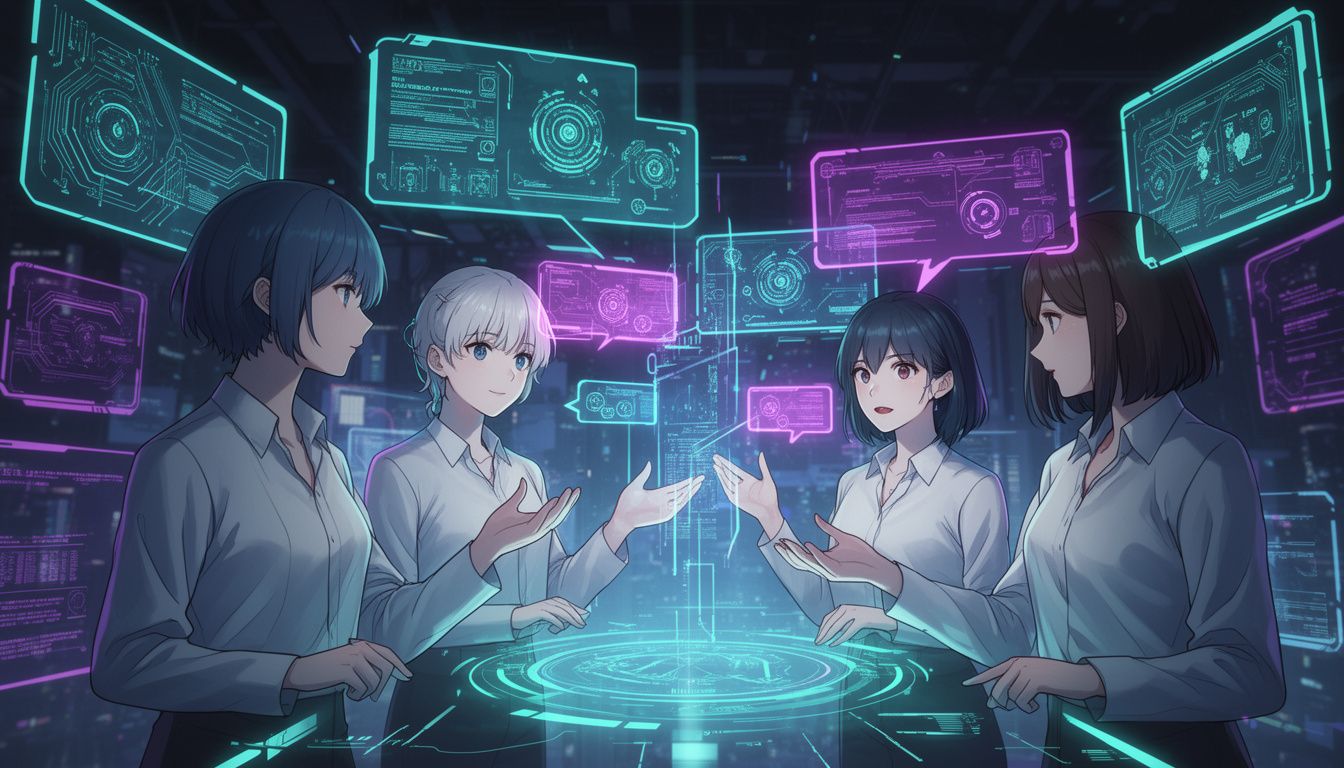 複数人対話形式の基本概念