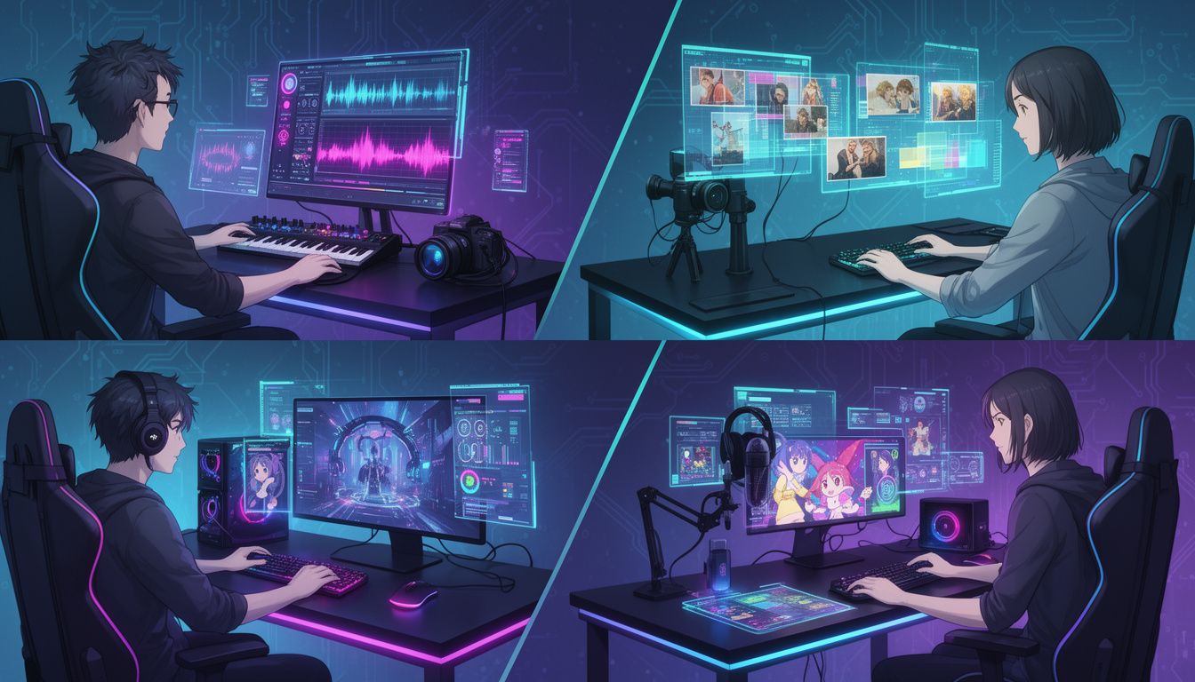 趣味別の活用シナリオ