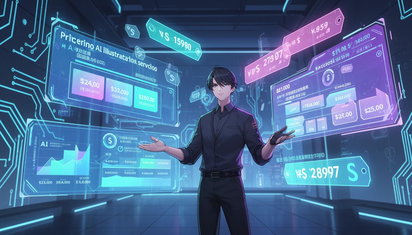 AIイラスト依頼の相場価格帯