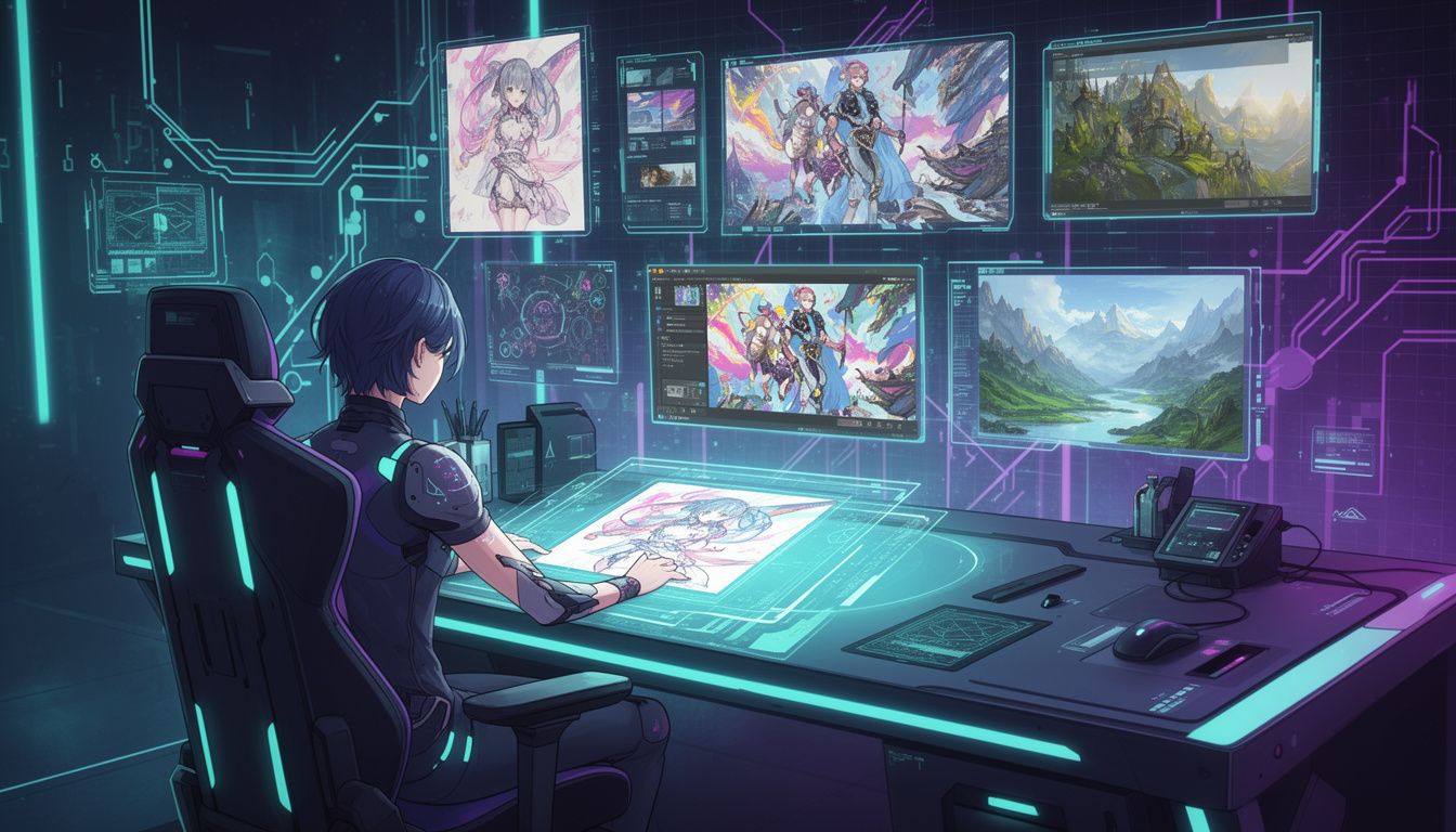 AI塗り絵の応用活用例