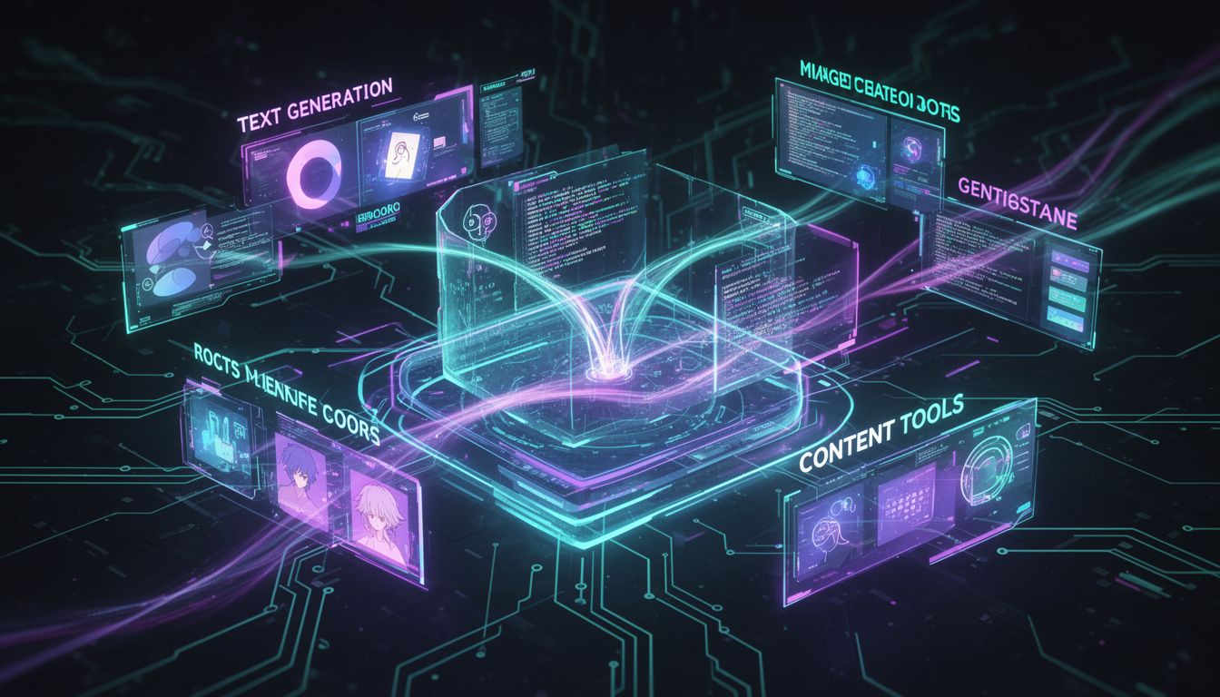 AI生成ツールの主要カテゴリ