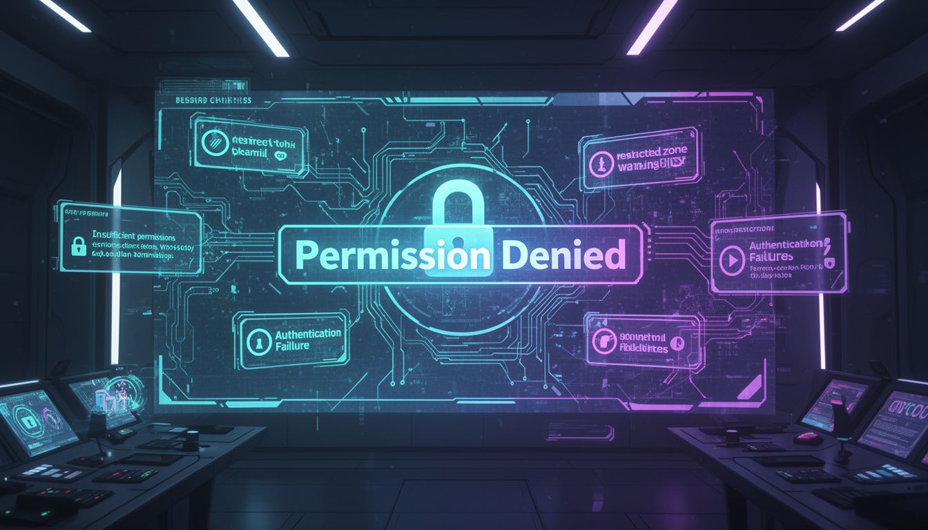 Permission Deniedエラーが発生する主な原因