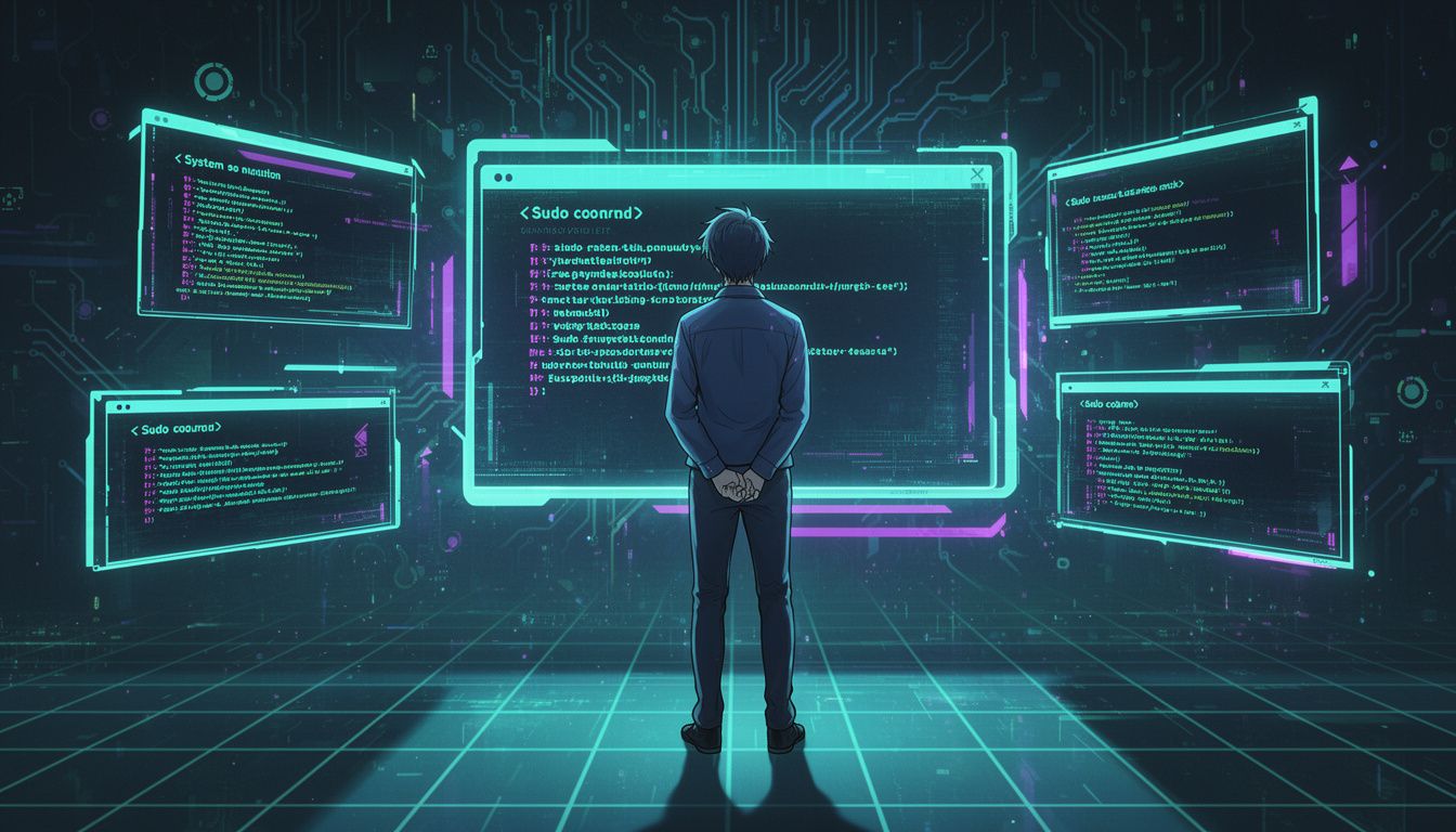 sudo実行が必要な典型的なシナリオ