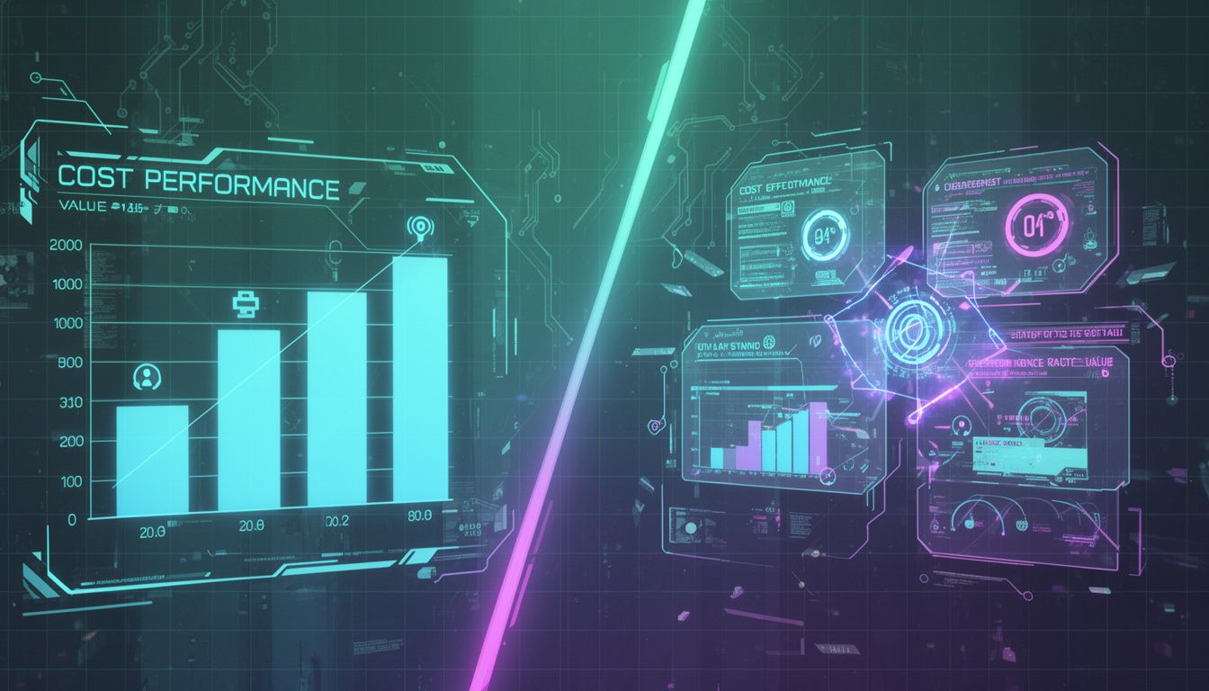 コストパフォーマンスの比較