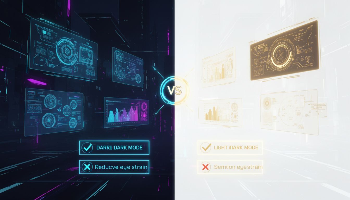 ダークモードのメリットとデメリット
