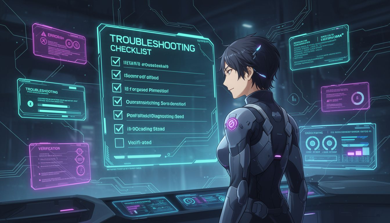 トラブルシューティングのチェックリスト
