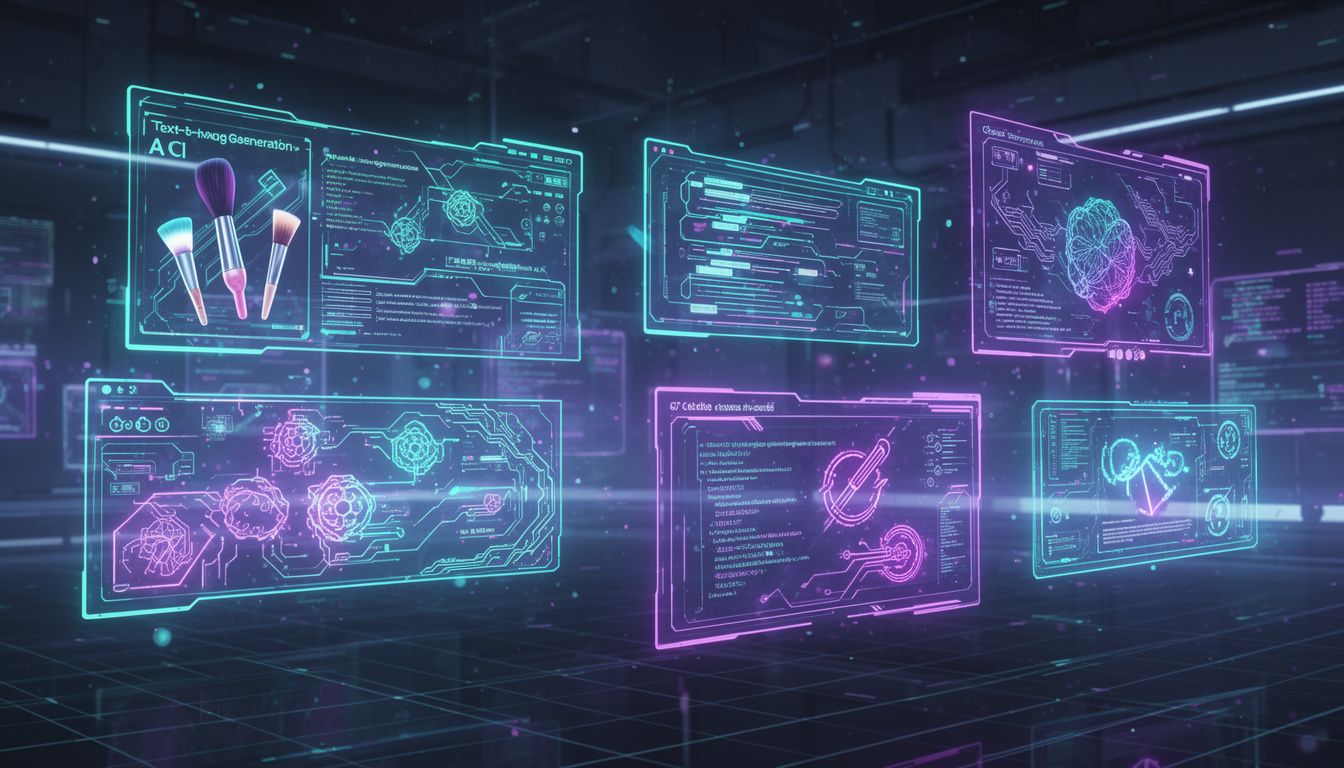 主要なAI生成ツールの種類と特徴