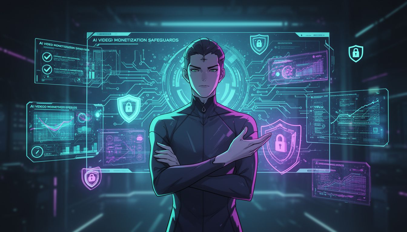 安全にAI動画で収益化を続けるための対策方法