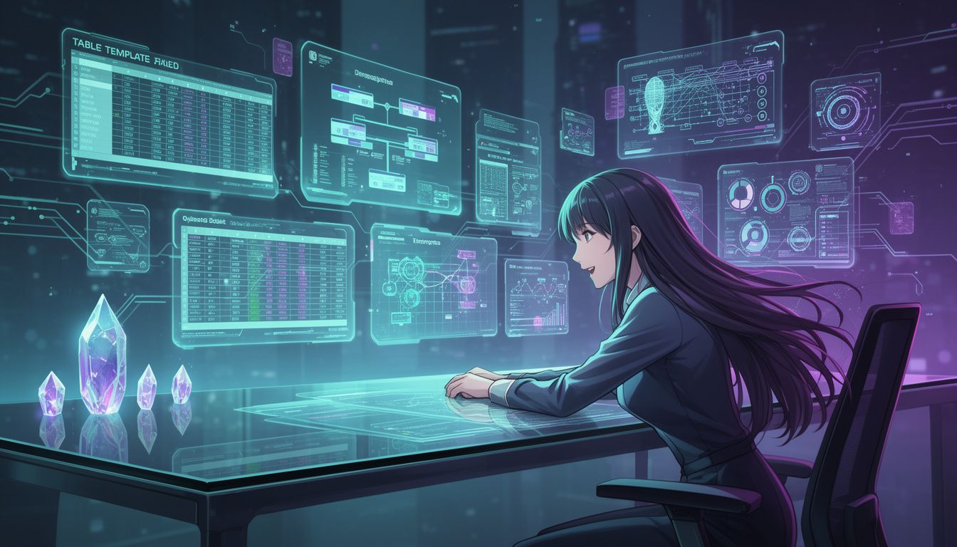 実践的な表作成テンプレート集