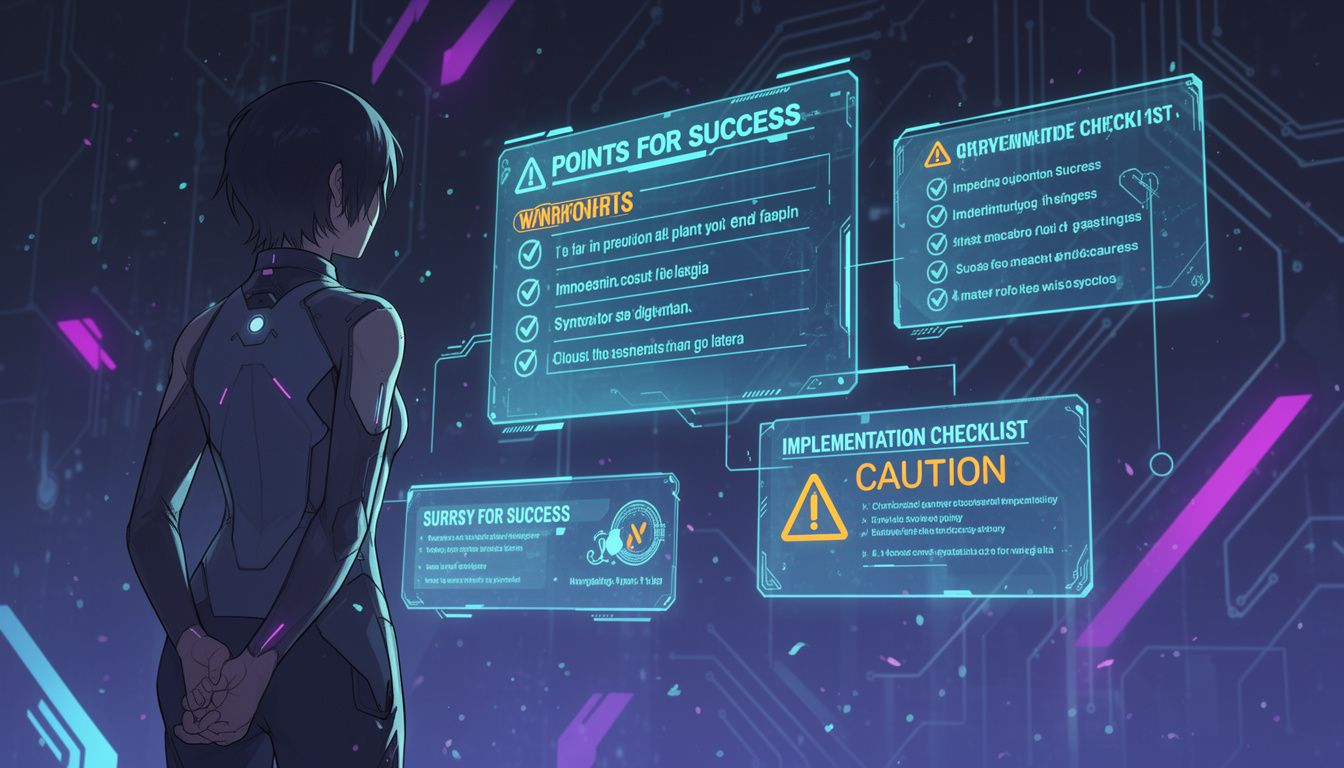 導入時の注意点と成功のポイント