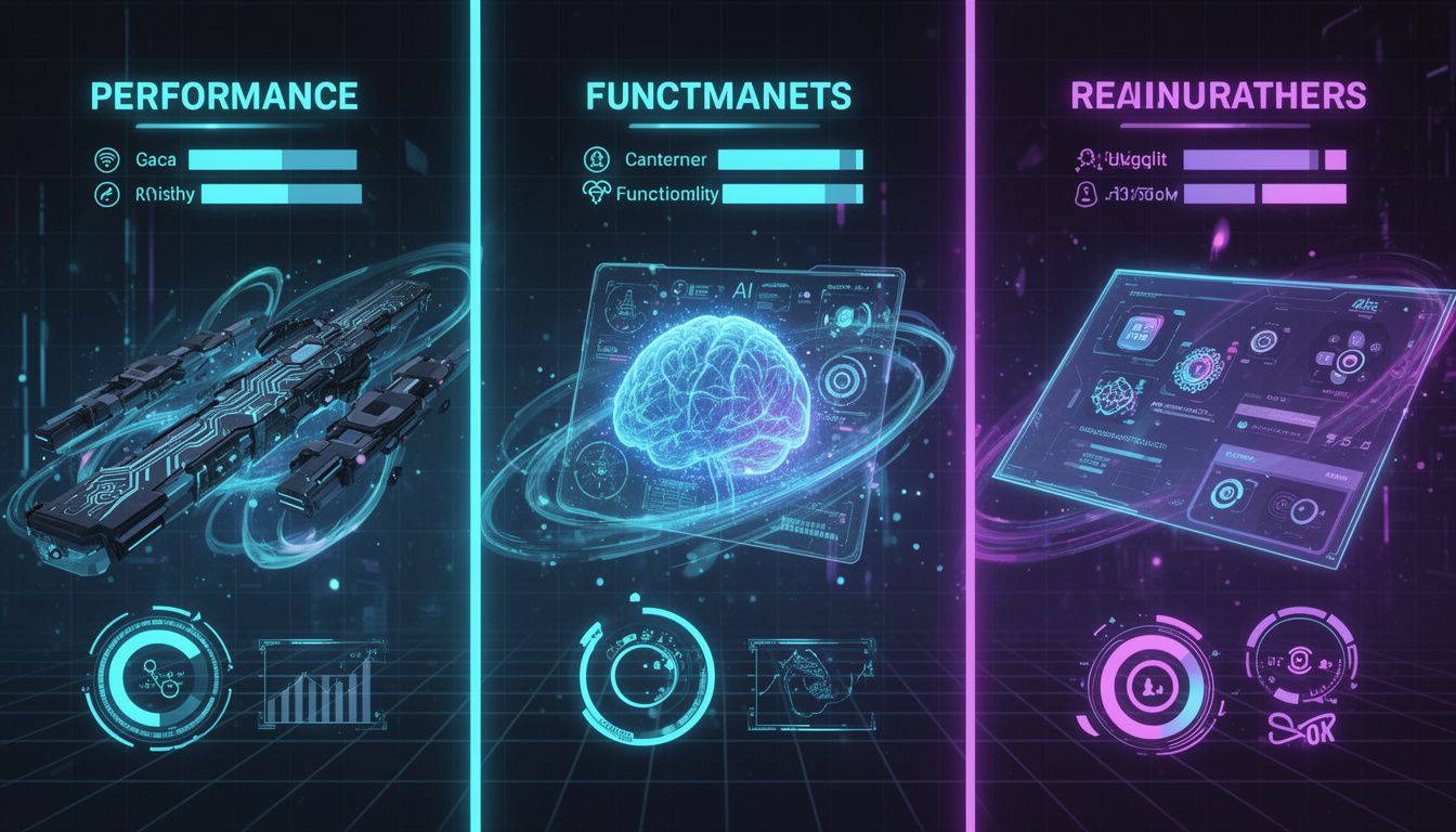 技術比較：性能・機能・使いやすさ