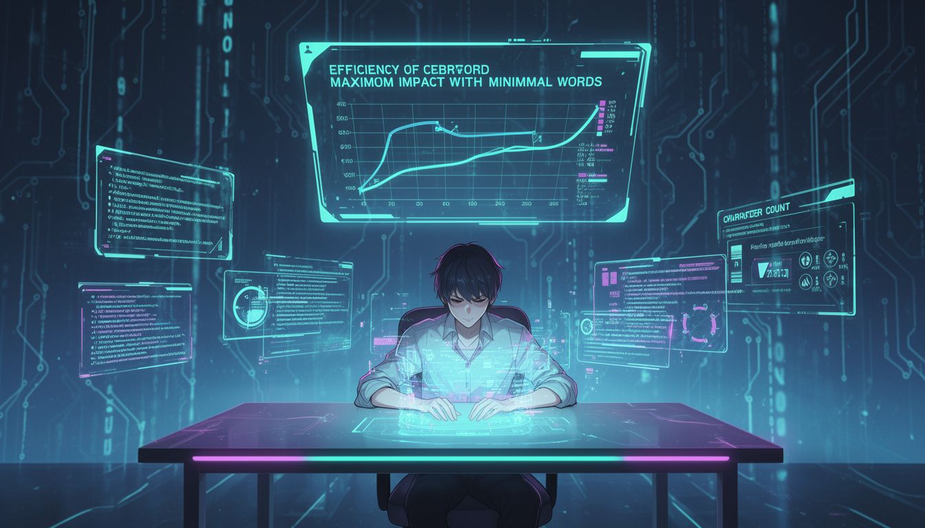 文字数を効率的に使うコツ