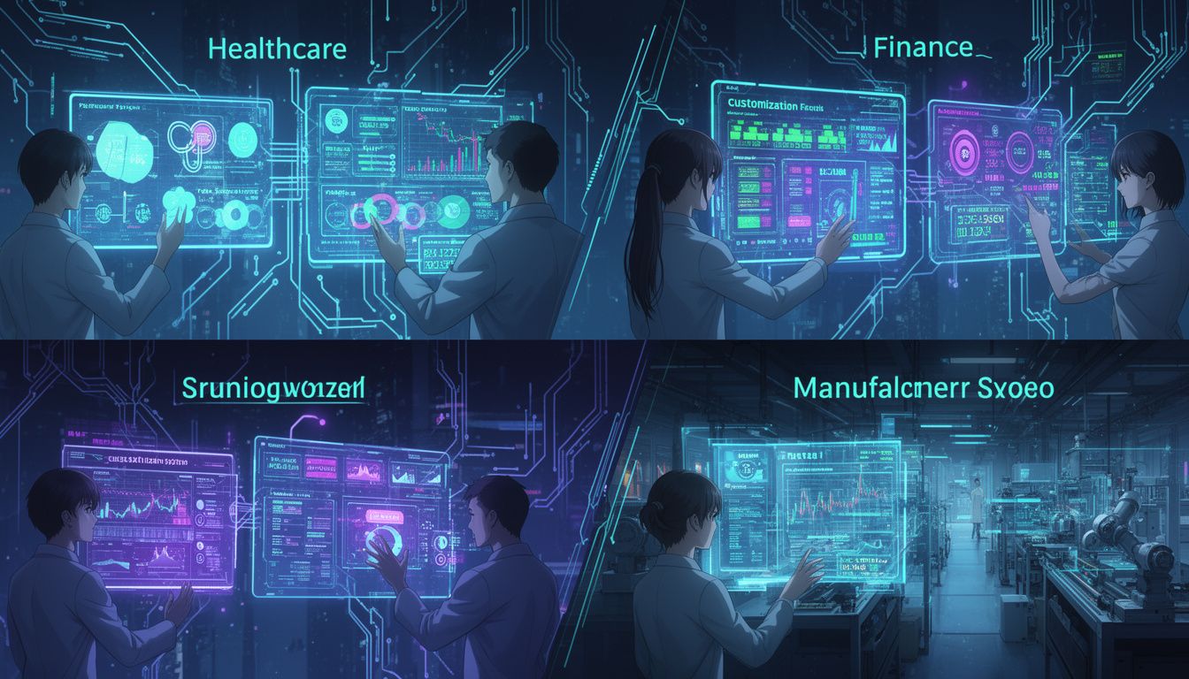 業界別・用途別のカスタマイズ方法