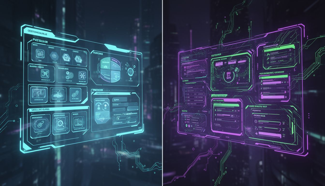 機能とカスタマイズ性の比較