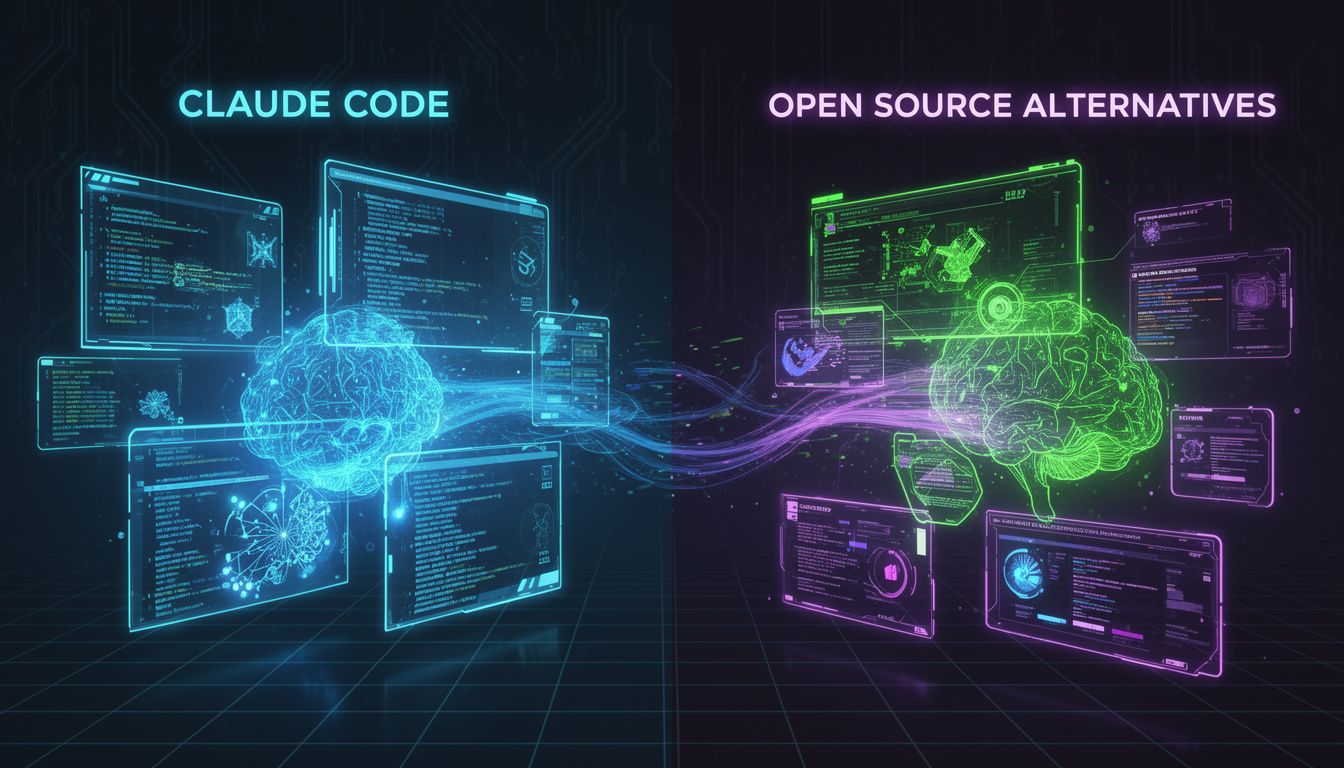 機能比較：Claude Code vs OSS代替品