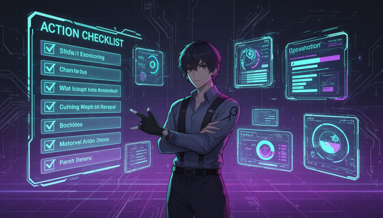 準備すべき具体的アクション