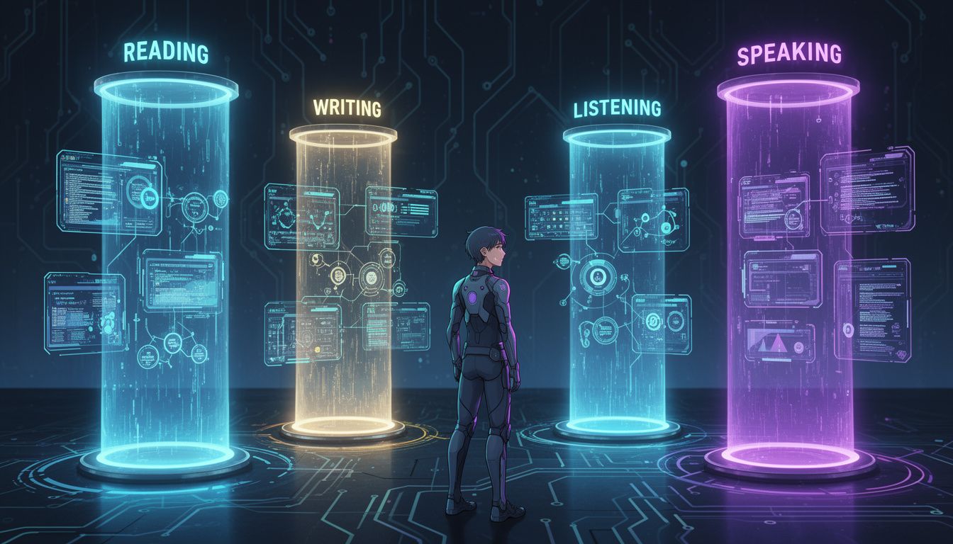 英検の4技能別AI活用戦略