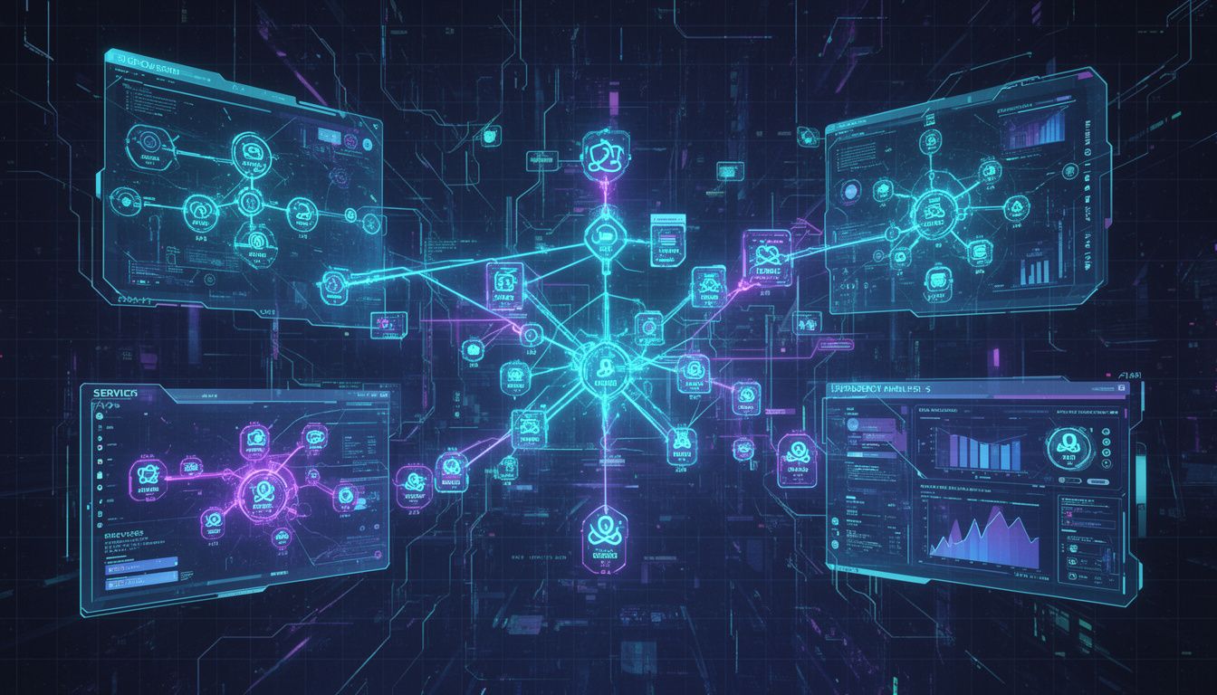 複数サービス間の依存関係分析