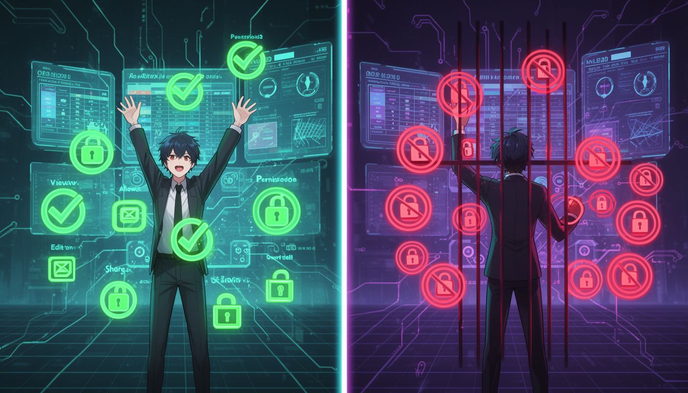 閲覧権限でできることとできないこと