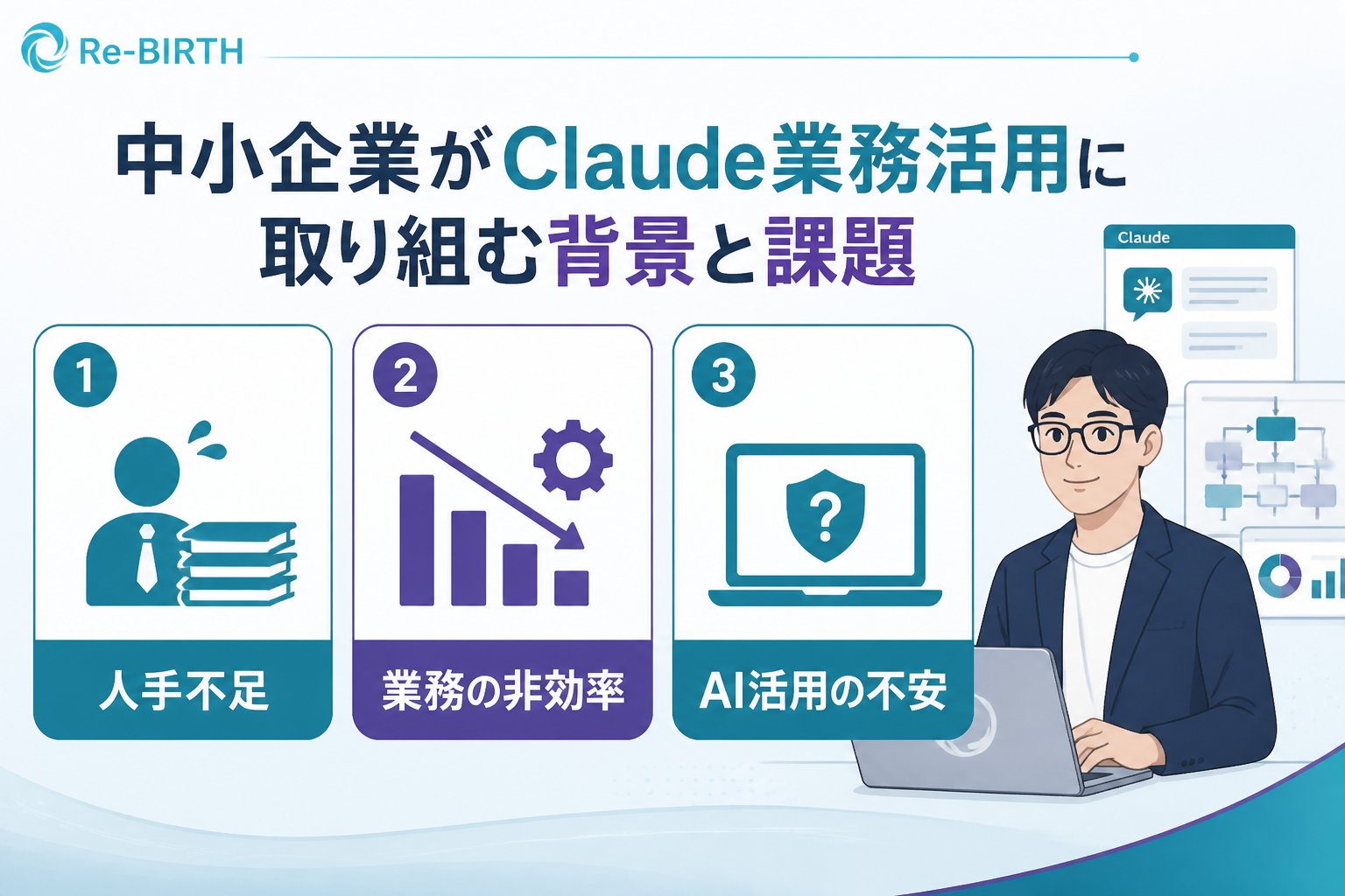 生成AI活用 中小企業がClaude業務活用に取り組む背景と課題