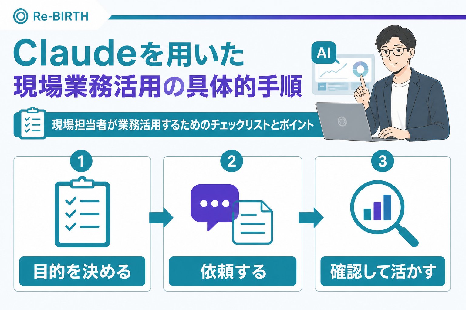生成AI活用 Claudeを用いた現場業務活用の具体的手順