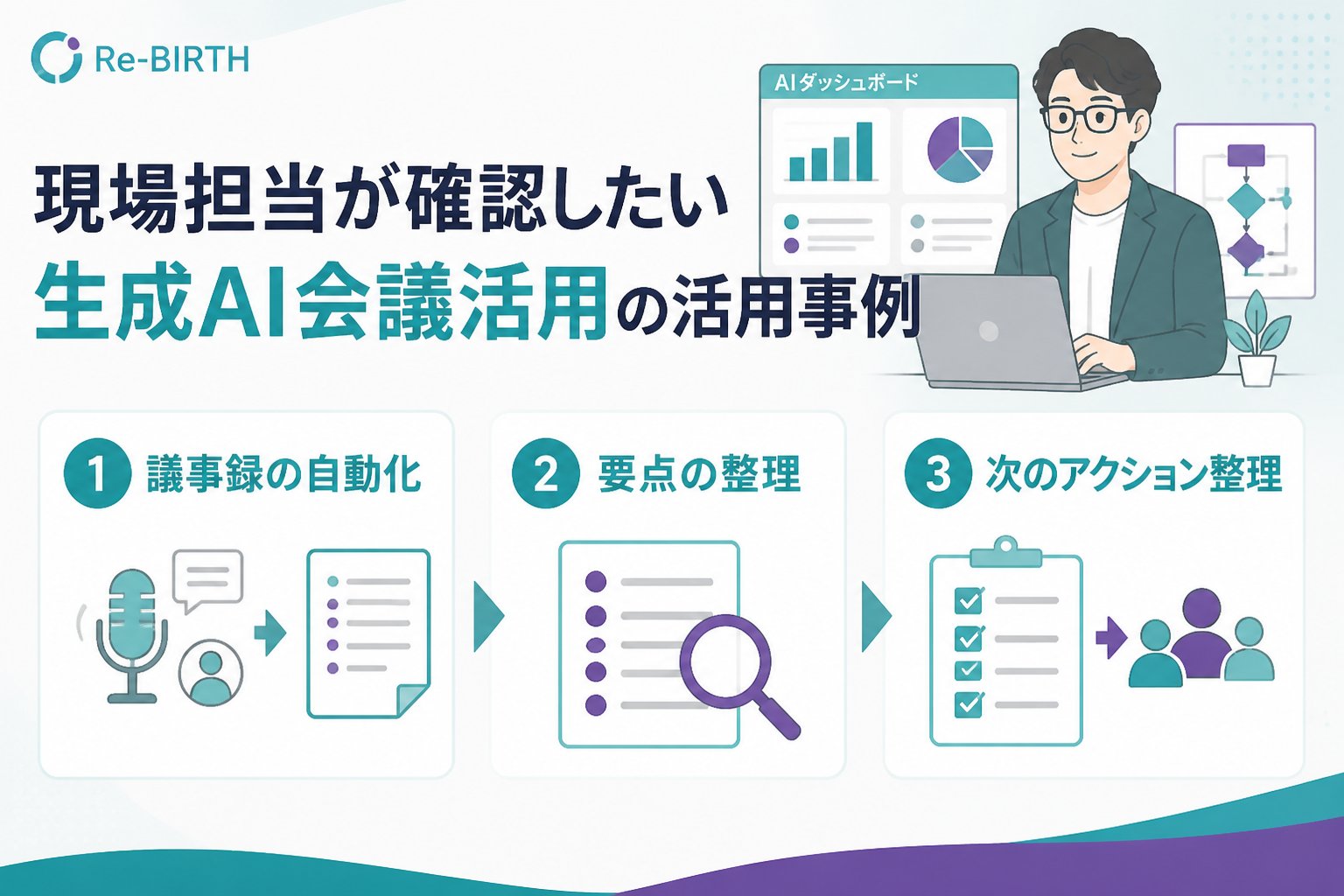 生成AI活用 現場担当が確認したい生成AI会議活用の活用事例