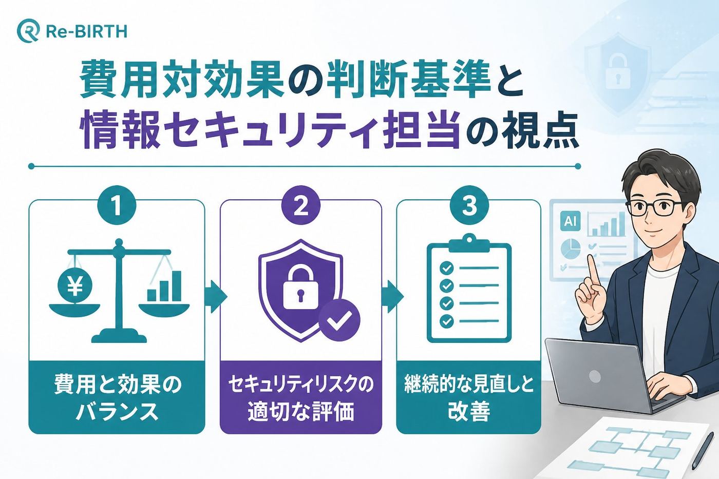 AI導入の失敗回避 費用対効果の判断基準と情報セキュリティ担当の視点