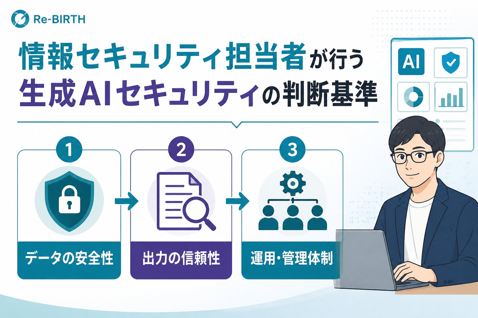 AI導入の失敗回避 情報セキュリティ担当者が行う生成AIセキュリティの判断基準