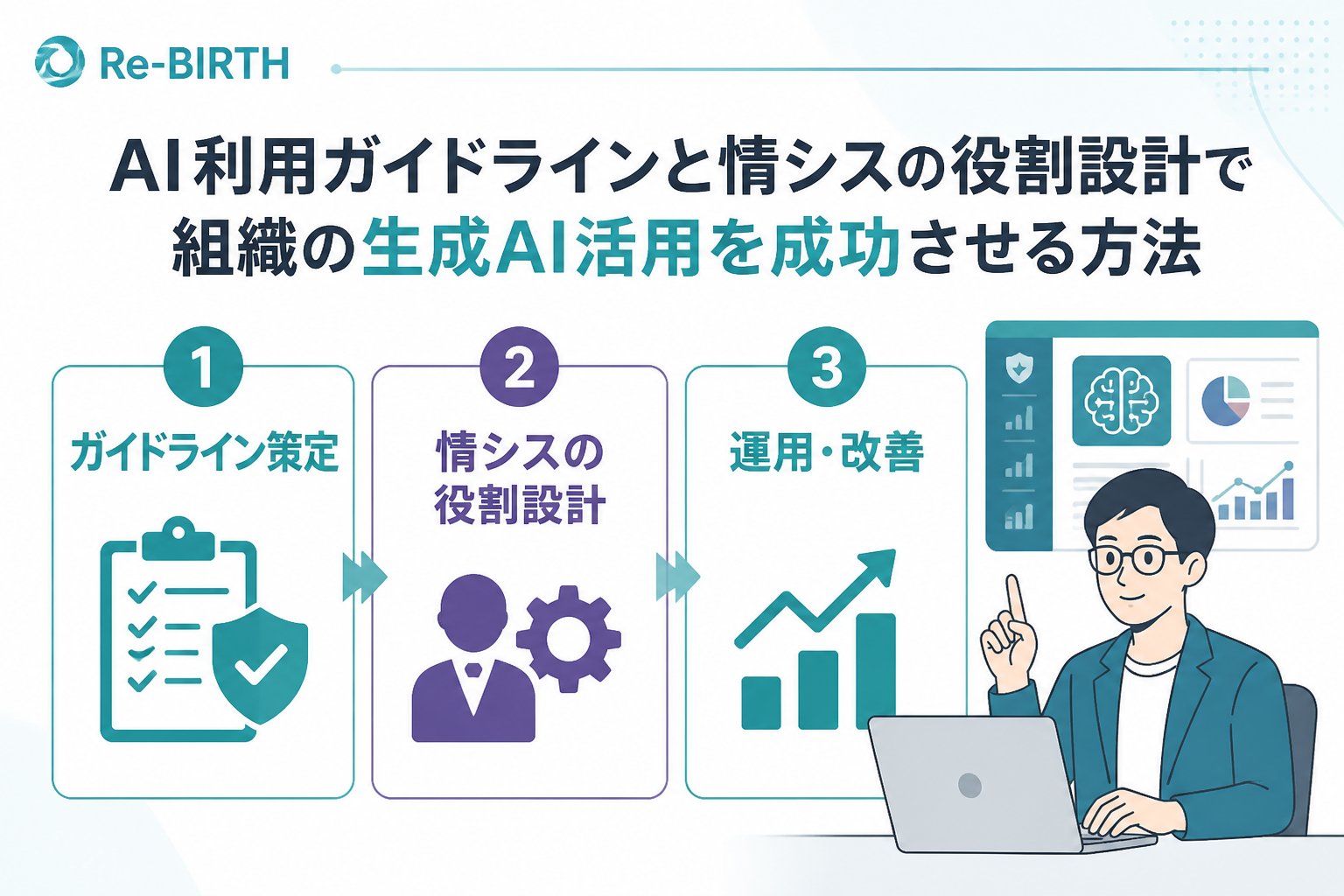 AI組織化 AI利用ガイドラインと情シスの役割設計の具体的な作り方