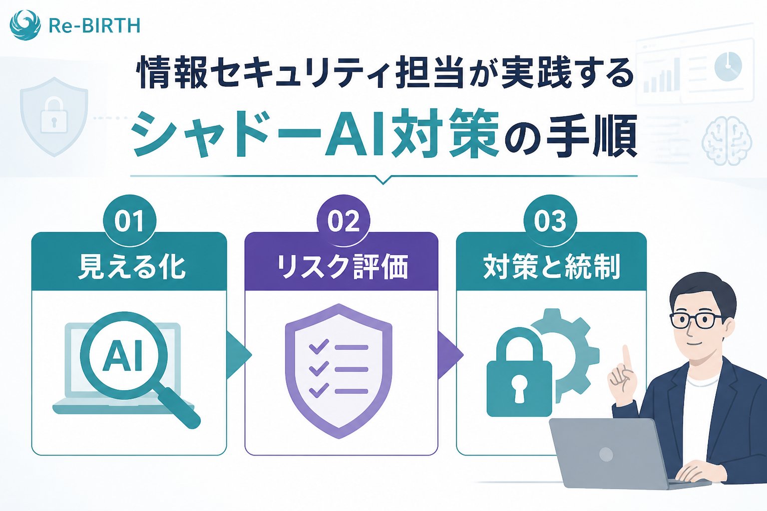 AI導入の失敗回避 情報セキュリティ担当が実践するシャドーAI対策の手順