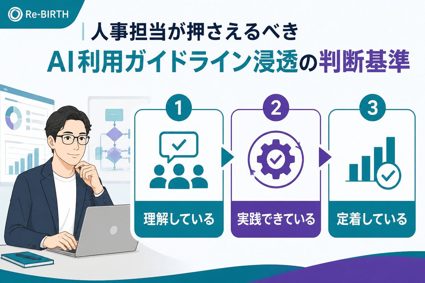 AI組織化 人事担当が押さえるべきAI利用ガイドライン浸透の判断基準